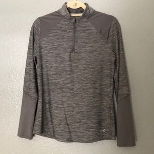Under Armour Grey 1/4 Zip Top